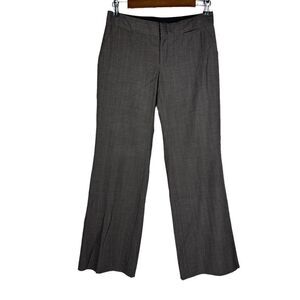 Banana Republic Womens Brown Dress Slacks Trousers size 2 Petite Wide Leg